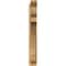Ekena Millwork Olympic Slat Rough Sawn Outlooker, Western Red Cedar, 6"W x 34"D x 46"H OUT06X34X46OLY06RWR - alternate 2